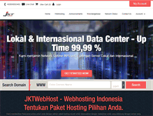 Tablet Screenshot of jktwebhost.com